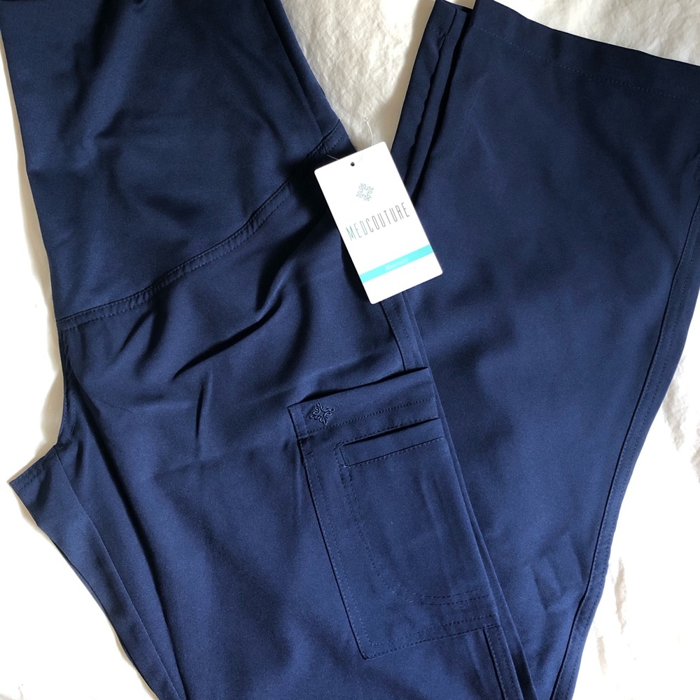 NWT Med Couture XS Maternity Scrub Pants!